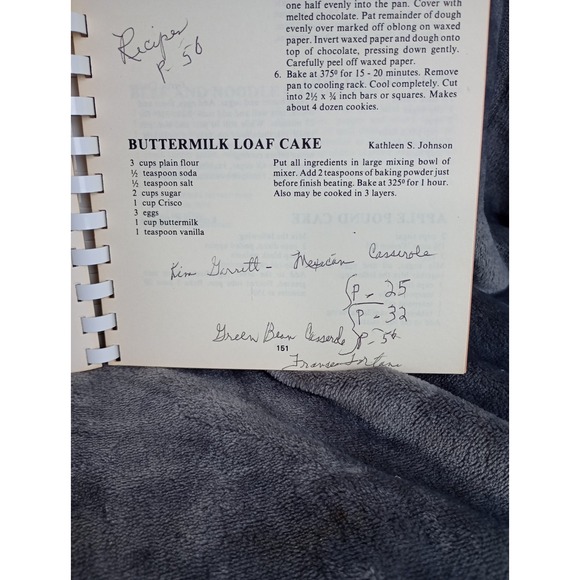 Calvary Baptist Church Cookbook Spartanburg, South Carolina Vintage 1984 Spiral - Picture 16 of 16